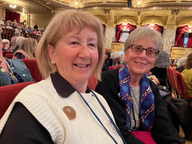 Deirdres at the conference